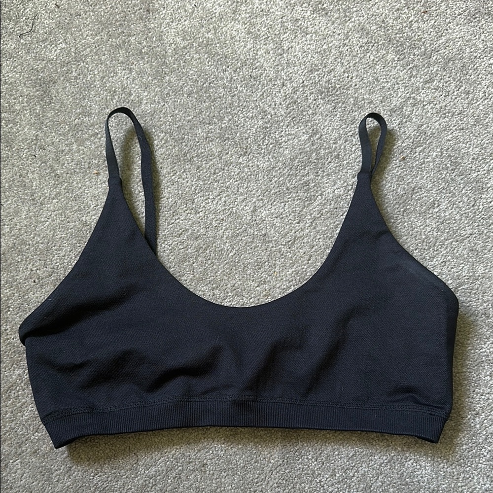 Crop Shop Boutique Black Seamless Bralette